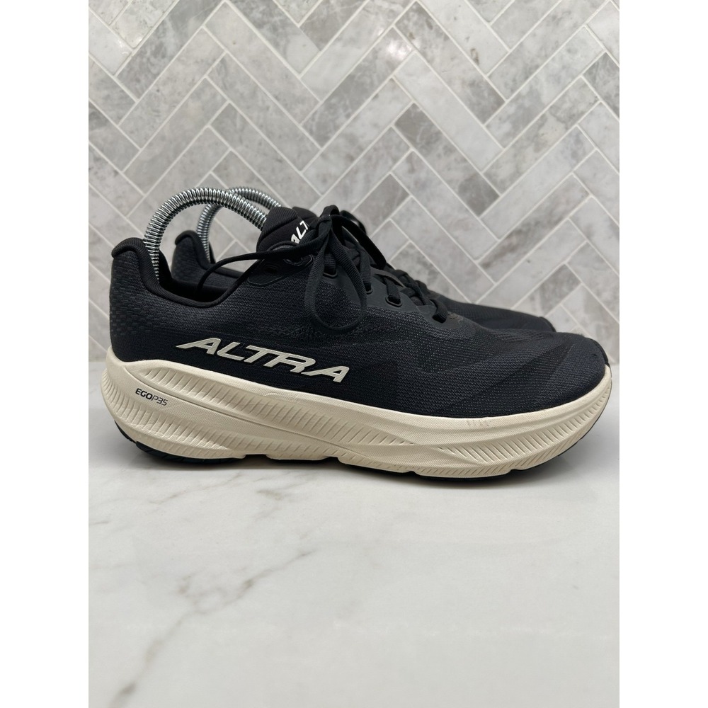 Altra Experience Flow 3 Road Running Shoes Womens Size 9 Black White Sneakers